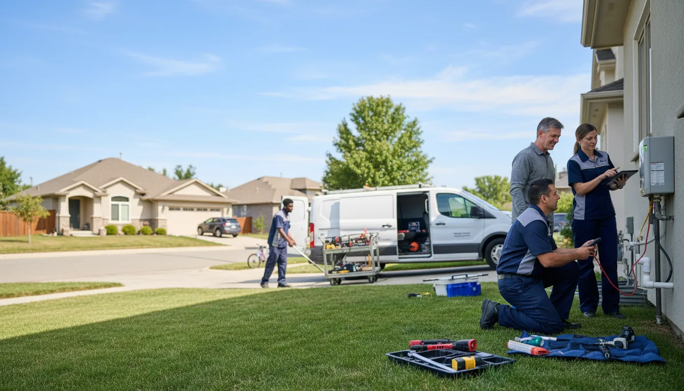 Tankless water heater service in Lewellen, NE
